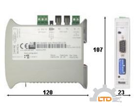 Model : HD67181FSX CAN / Optic Fiber - Repeater - Extender bus line ADFweb VIET NAM