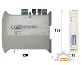 Model : HD67117F CANopen / Optic Fiber - Repeater - Extender bus line ADFweb VIET NAM