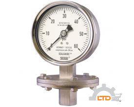 Models 432.30, 433.30 Diaphragm Pressure Gauge Process Industry Series Sealgauge Solid Front Case