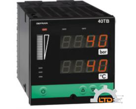 40TB-10-RRR-0-0-1 | GEFRAN Temperature and pressure double indicator/alarm unit, Part Number: F00022