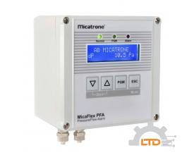 Micaflex PFA-PU ver 3 Differential pressure- and flow transmitter and controller 