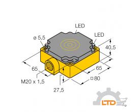 Code  NI50-CP80-VP4X2 Inductive sensor Turck Vietnam