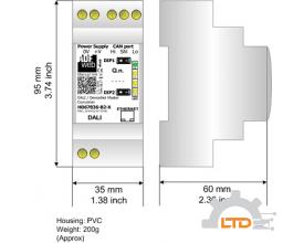 Model : HD67836-B2 DALI / DeviceNet Master - Converter ADFweb VIET NAM