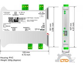 Model : HD67904-A1 DeviceNet Slave / HART Master - Converter ADFweb VIET NAM