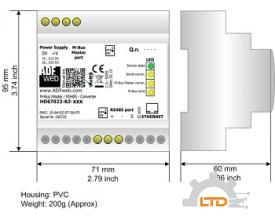 Model : HD67022-B2-80 M-Bus / RS485 - Converter ADFweb VIET NAM