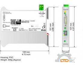 Model : HD67038-5-A1 RS485 / Ethernet - Converter ADFweb VIET NAM
