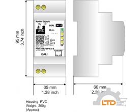 Model : HD67832-IP-B2 DALI / BACnet IP Master - Converter ADFweb VIET NAM
