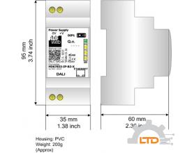 Model : HD67833-IP-B2 DALI / BACnet IP Slave - Converter ADFweb VIET NAM
