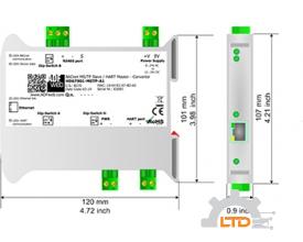 Model : HD67901-MSTP-A1 BACnet MSTP Slave / HART Master - Converter ADFweb VIET NAM