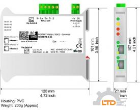 Model : HD67B70-422-A1 PROFINET Master / Serial - Converter ADFweb VIET NAM
