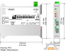 Model : HD67603-485-A1 PROFINET / Modbus Slave - Converter ADFweb VIET NAM