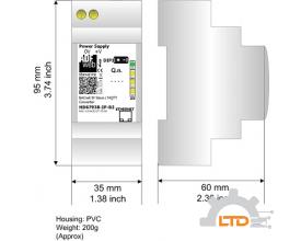 Model : HD67938-IP-B2 BACnet IP Slave / MQTT - Converter ADFweb VIET NAM