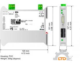 Model  : HD67118 RS232 / RS485 - Converter ADFweb VIET NAM