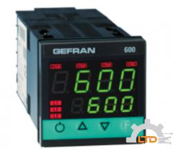 Bộ điều khiển nhiệt độ Gefran Model: 600-R-R-0-0-1 600 PID Controller, 1/16 DIN Gefran Vietnam