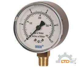 Models 611.10, 631.10 Low Pressure Capsule Gauges 611.10, Copper Alloy Wetted Parts 631.10, Stainles