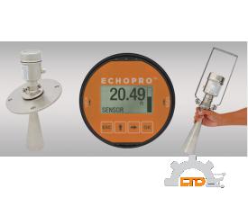 Thiết bị đo mức chất rắn chứa trong các silo, kho dự trữ, trạm trung chuyển và máy nghiền EchoPro LR