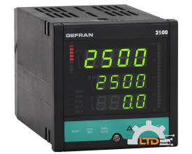 2500 PID Controller Pressure and Force, 1/4 DIN  2500-0-0-0-0-0-1 Gefran Vietnam