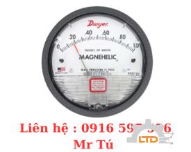 Đồng hồ đo áp suất Series 2000 Magnehelic , Đồng hồ Dwyer Instruments