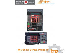 M-7651A D-PAC Protection, Automation and Control System for Power Distribution Applications Beckwith