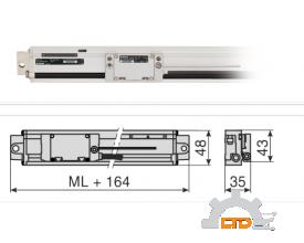 MSA 374 Integrated guide rail system Model MSA 374.65 , Model MSA 374.55 RSF ELEKTRONIK VIETNAM