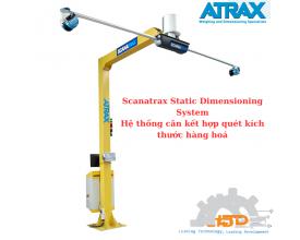 Scanatrax Static Dimensioning System hãng Atrax , Hệ thống cân kết hợp quét kích thước hàng hoá